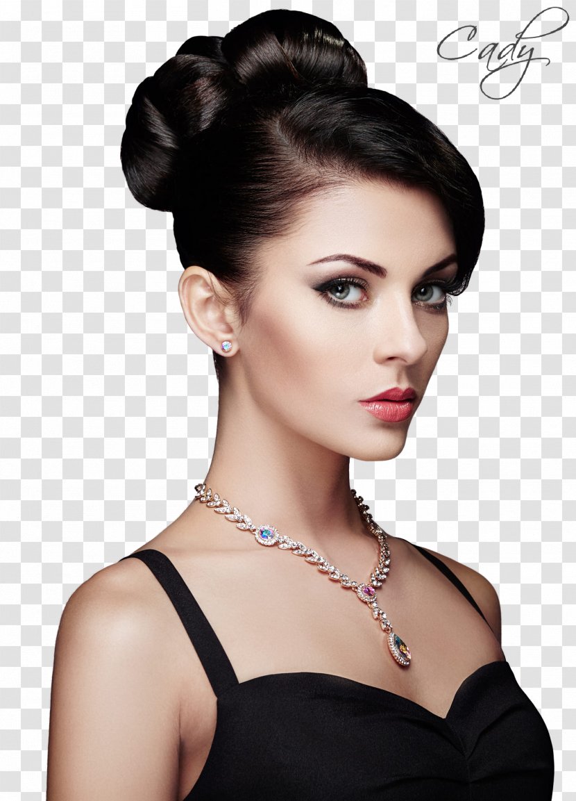 Stock Photography Beauty Model - Frame - Elegant Hair Transparent PNG
