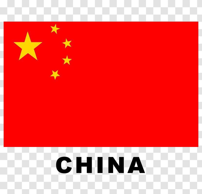 Flag Of China National United States - Area Transparent PNG