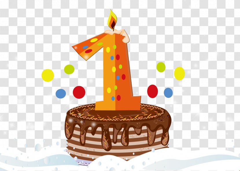 Birthday Cake Euclidean Vector - Royaltyfree - Cartoon Transparent PNG