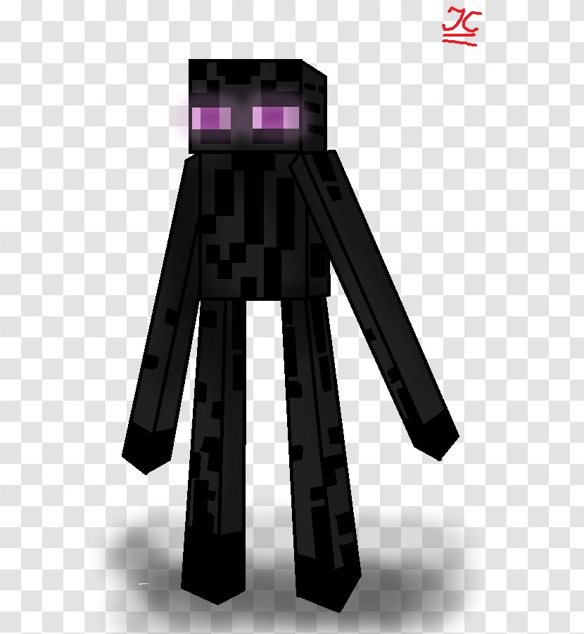 Minecraft: Pocket Edition Mob Enderman Drawing - Photography - Creeper Minecraft Transparent PNG