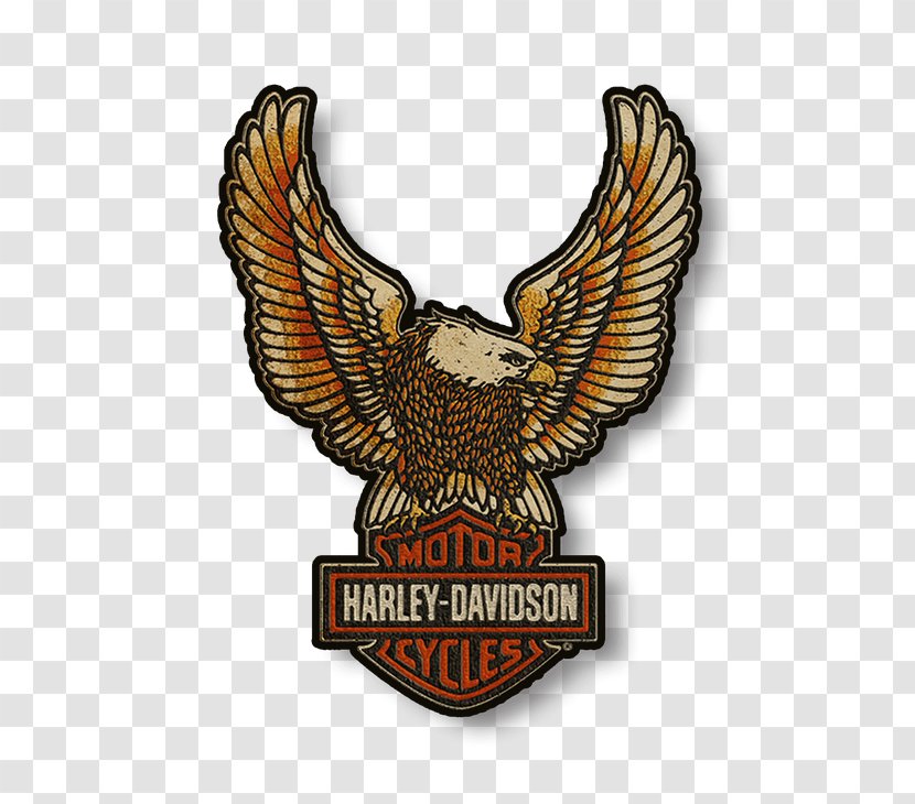 Harley-Davidson CVO Motorcycle Embroidered Patch Barnett - Eagle - Harley Transparent PNG