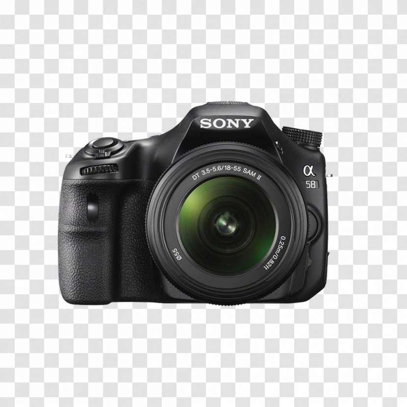 Sony Alpha 58 37 SLT Camera Digital SLR - Slt Transparent PNG