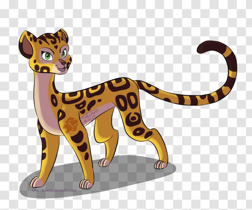 Cheetah Leopard Tiger Cat Kion - Lion - Guard Transparent PNG