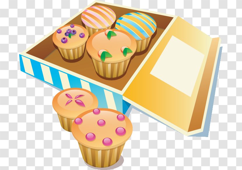 Cupcake Muffin Biscuits Macaron Croissant Transparent PNG