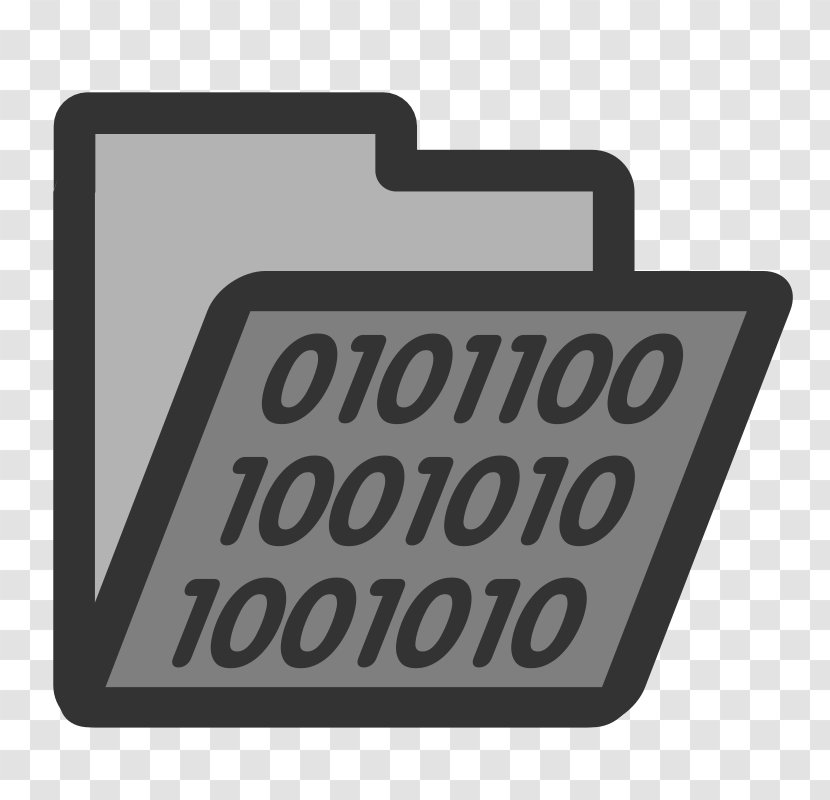 Directory Binary File Clip Art - Code Transparent PNG