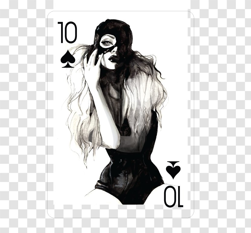 Playing Card Ace Of Spades Drawing Fashion - Tree Transparent PNG