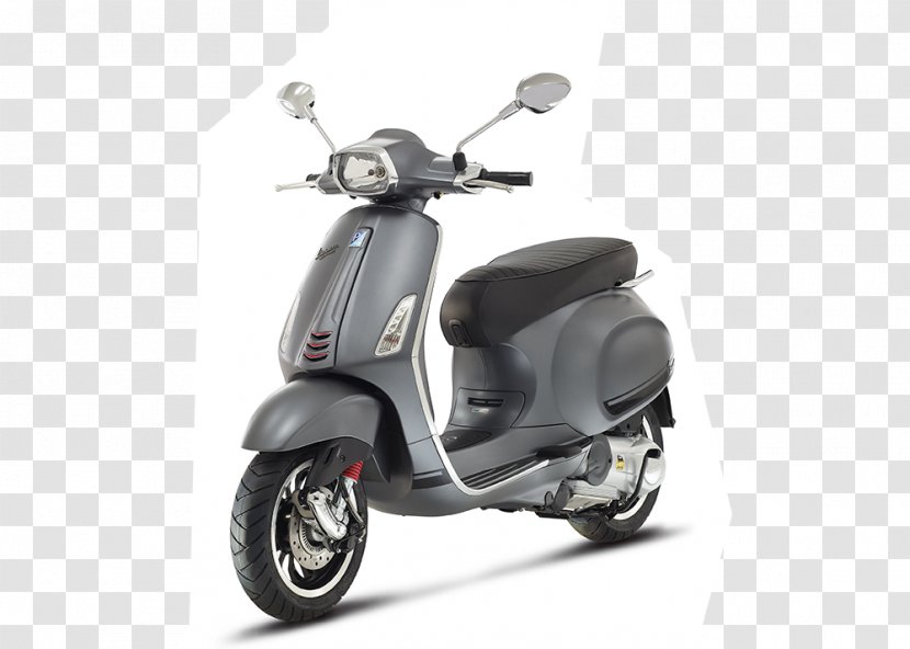 Scooter Piaggio Vespa GTS Suspension Sprint - Gts Transparent PNG