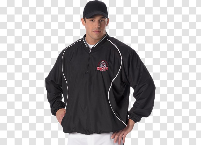 Jersey T-shirt Jacket Tracksuit Sleeve - Black - Tshirt Transparent PNG
