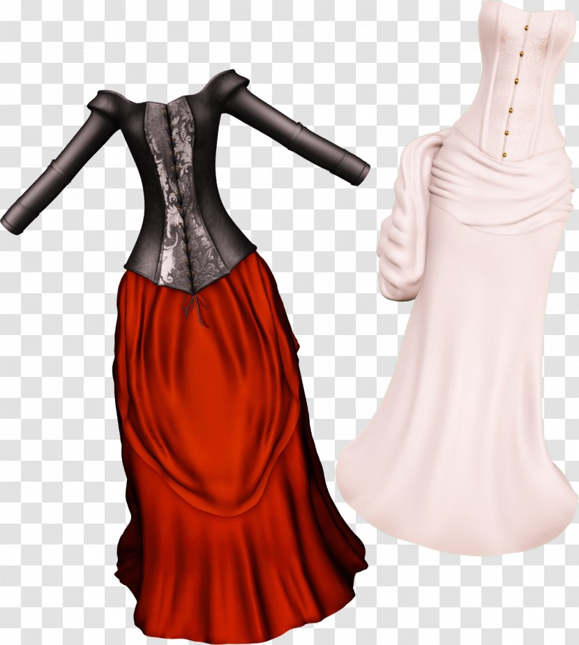 Gown Shoulder Cocktail Dress Transparent PNG