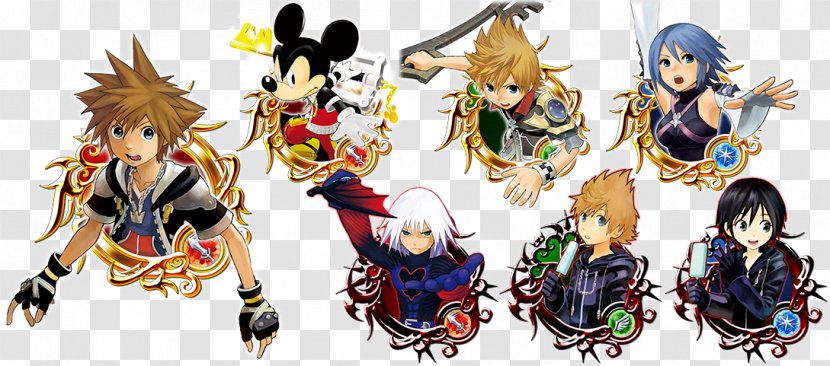 Kingdom Hearts χ KINGDOM HEARTS Union χ[Cross] III Medal Riku - Frame Transparent PNG