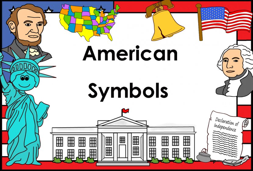 United States Symbol Clip Art - American Symbols Cliparts Transparent PNG