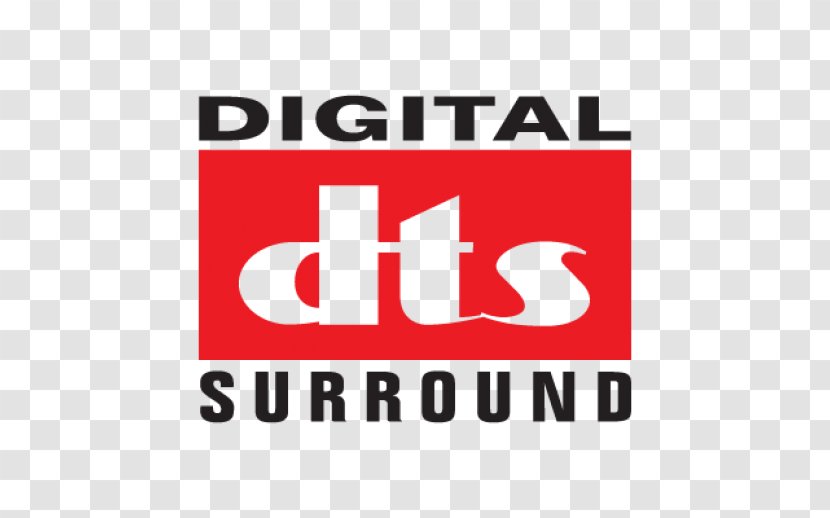 DTS-HD Master Audio 5.1 Surround Sound Digital - Logo - Vector Transparent PNG