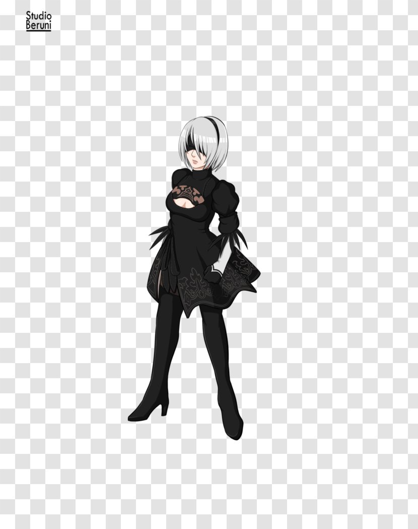 Nier: Automata Drawing DeviantArt Fan Art - Heart - Nier Transparent PNG