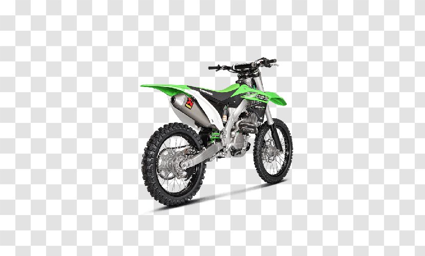 Exhaust System Kawasaki KX250F Akrapovič KX450F Motorcycles - Kx450f - Motorcycle Transparent PNG