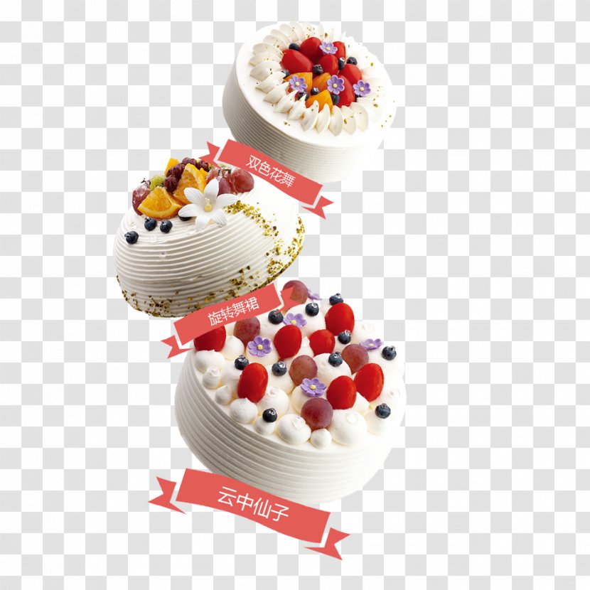 Ice Cream Strawberry Cake Shortcake Bakery - Mooncake - Material Transparent PNG