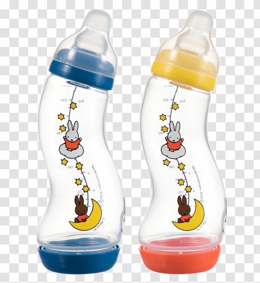 Baby Bottles Plastic Bottle Miffy Water - Prenatal Transparent PNG