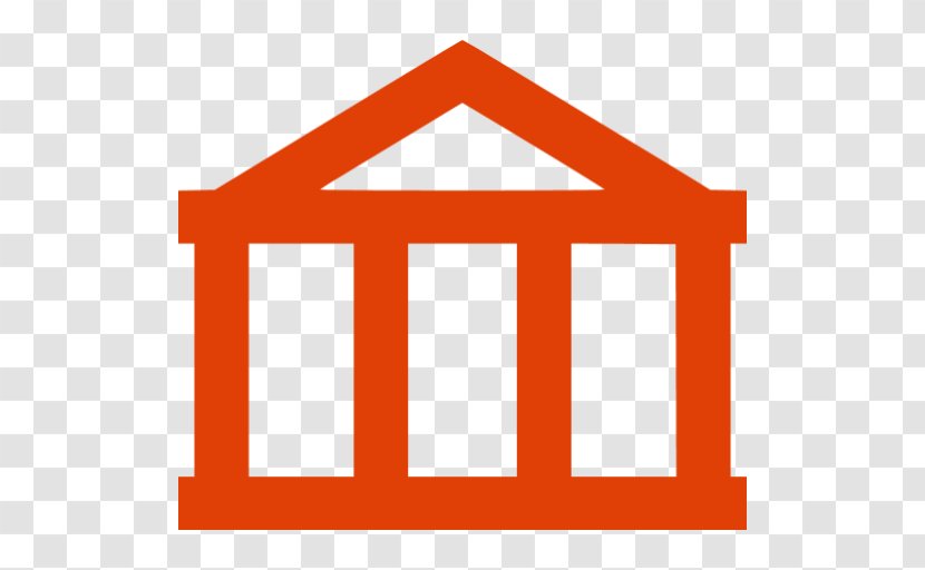 Online Banking Finance Icon Capital Corporation - Orange - Bank Transparent PNG