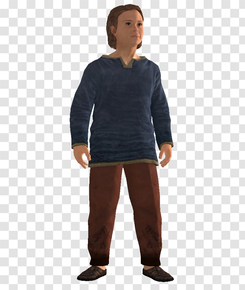 T-shirt Boy Denim Sweater Jeans - Top Transparent PNG