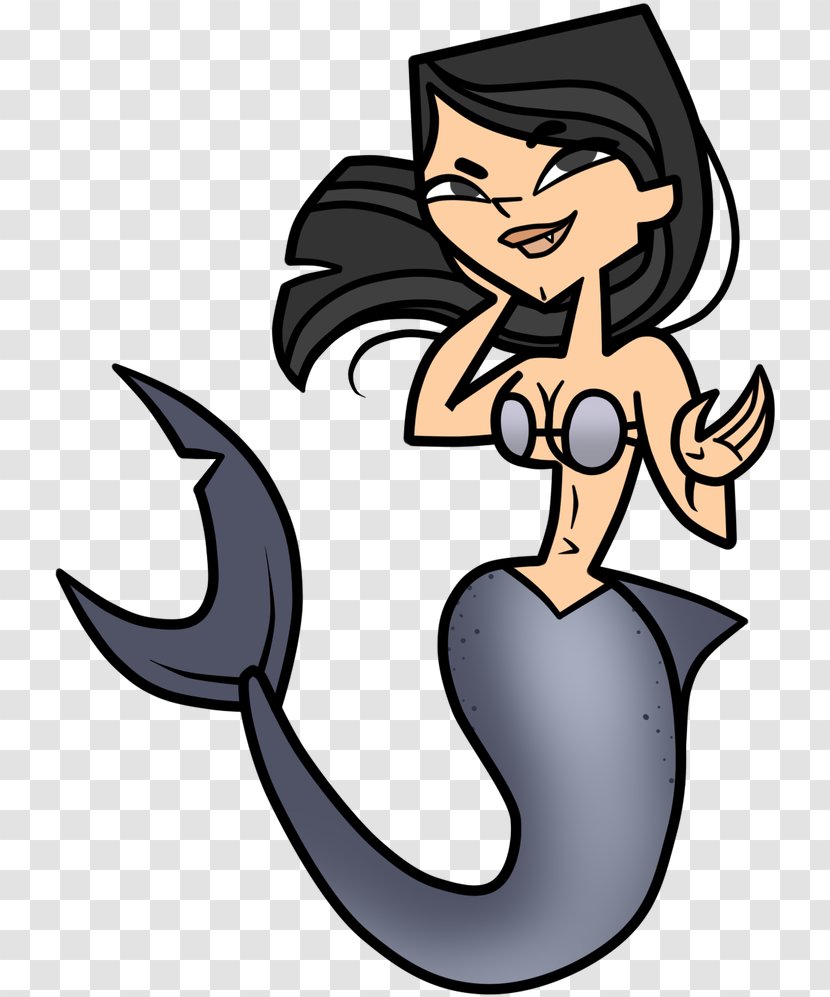 Mermaid Cartoon - Art Museum - Total Drama Presents The Ridonculous Race Transparent PNG