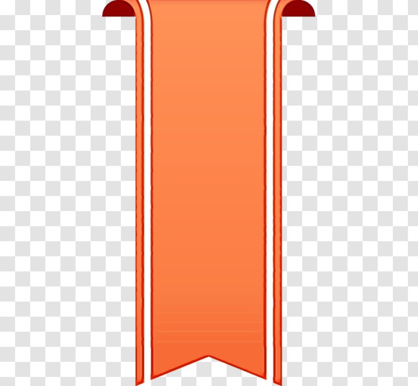 Orange - Wet Ink - Door Rectangle Transparent PNG