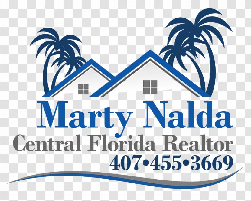 Real Estate Logo Central Florida House Industry - Page Footer Transparent PNG