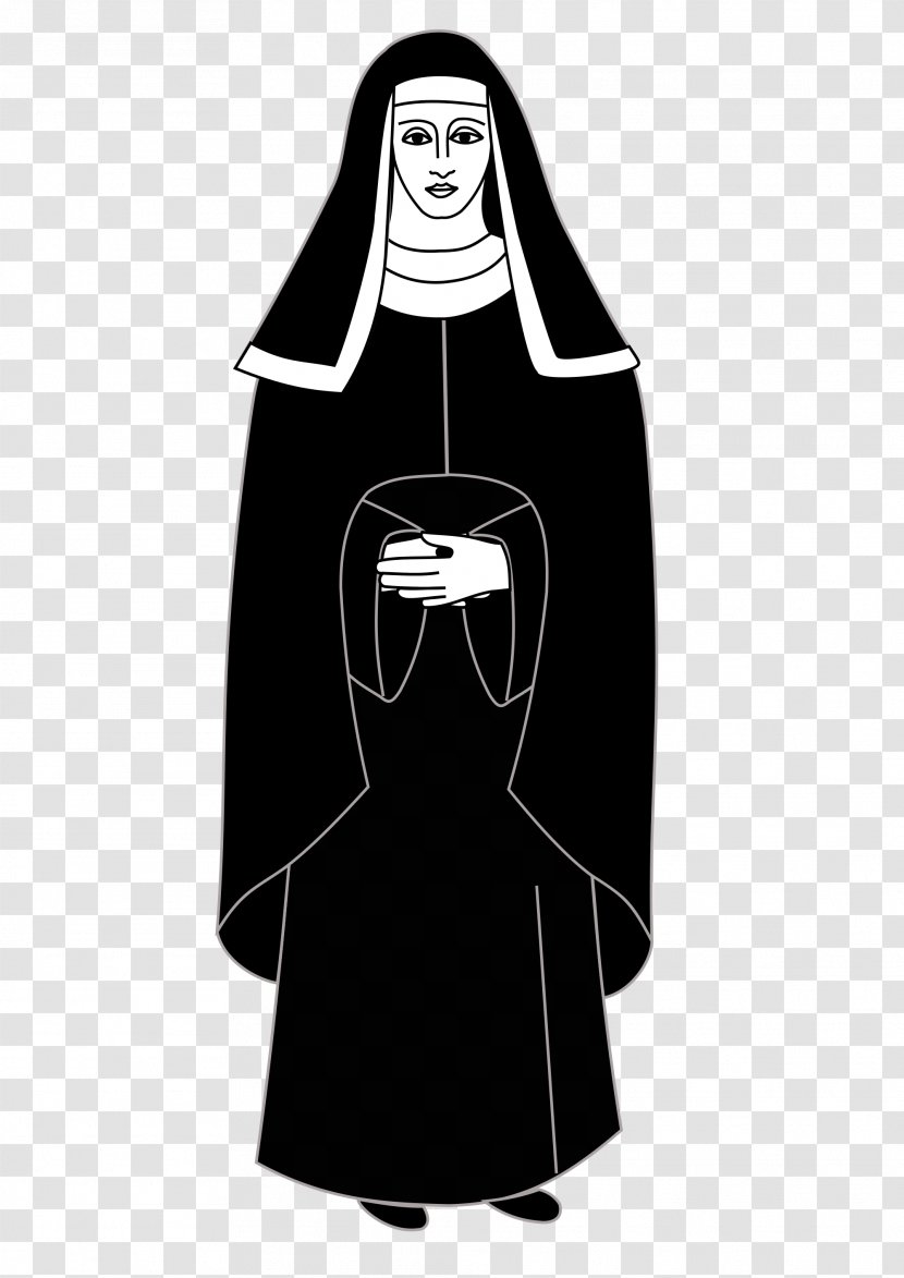Clip Art Nun Openclipart - Sleeve - Byzantine Catholic Priest Giving Communion Transparent PNG