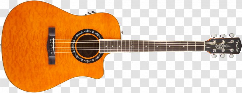 Fender T-Bucket 300 CE Acoustic-Electric Guitar Musical Instruments Corporation Acoustic - Watercolor Transparent PNG