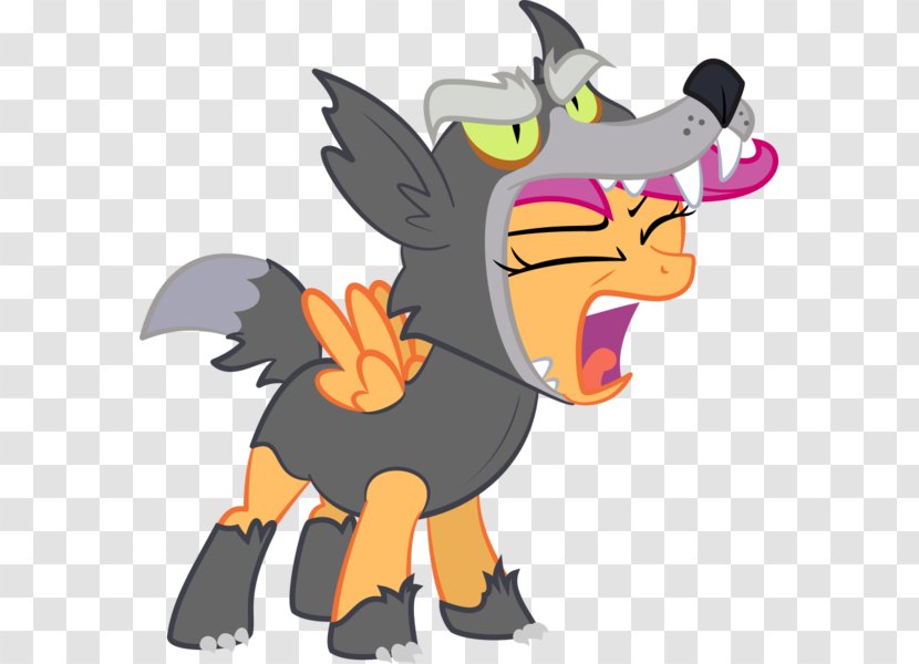 Pony Scootaloo Pinkie Pie Gray Wolf - Costume Transparent PNG