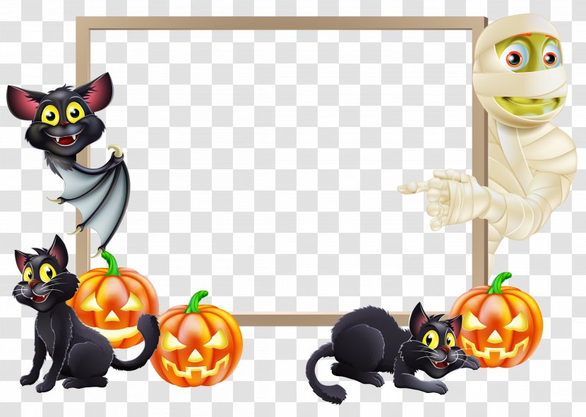 Halloween Costume Clip Art - Carnivoran - Witch Cat Transparent PNG