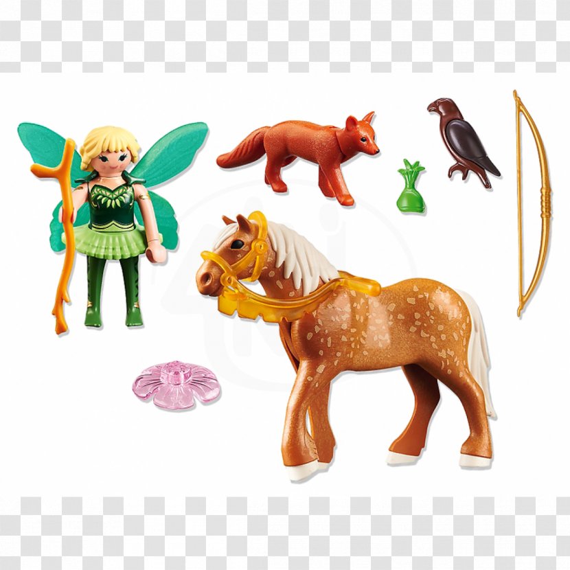 Pony Playmobil Fairy Doll Mustang - Figurine Transparent PNG