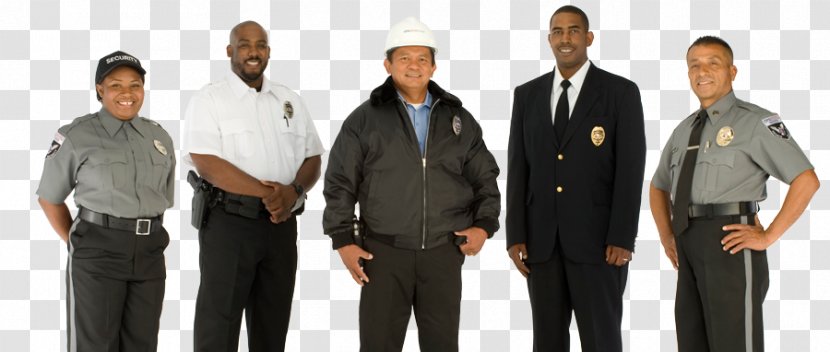 Security Guard Police Officer Company Uniform - Team - Service Transparent PNG