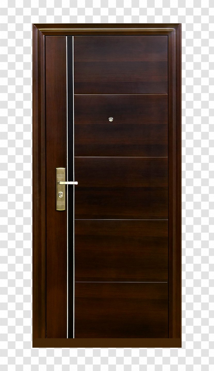 Door Hardwood Wood Stain - Home Security Decoration Transparent PNG