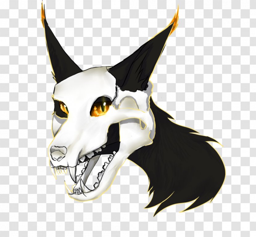 Canidae Dog Snout Headgear Character - Skull Wearing Sunglasses Transparent PNG
