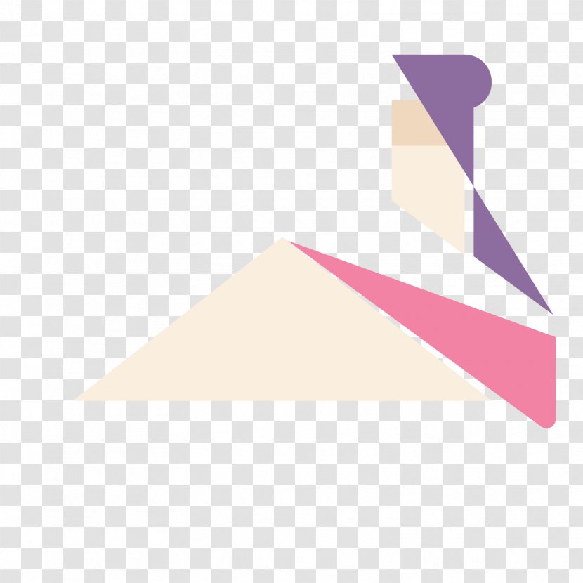 Triangle Purple - Logo - Roof Tiles Transparent PNG