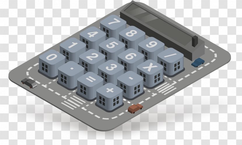 Property Tax Real Estate Mortgage Loan Apartment - Electronic Component - Vector Calculator Transparent PNG