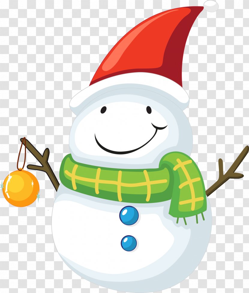 Santa Claus Christmas Elf Illustration - White Cartoon Snowman Transparent PNG