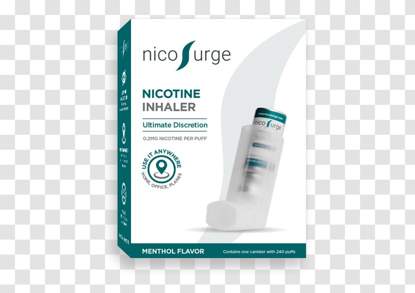 Inhaler Nicotine Replacement Therapy Nicorette Smoking - Tree - Cigarette Transparent PNG