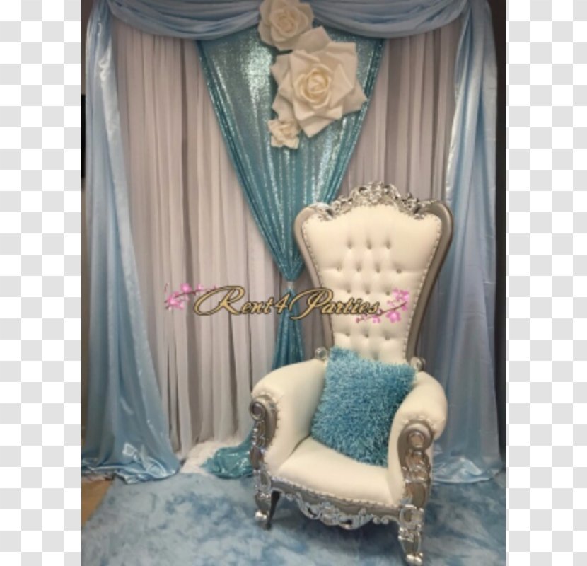 Baby Shower Infant Curtain Chair - Stage Backdrop Transparent PNG