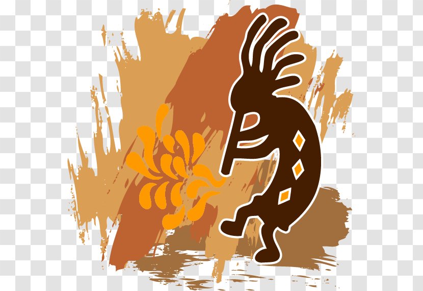 Kokopelli Southwestern United States Art - Watercolor - Honorable Transparent PNG