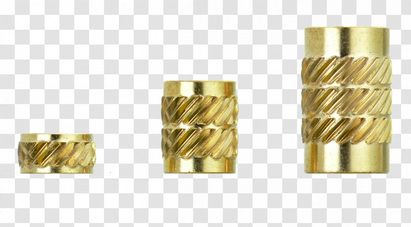Brass Insert Nut Fastener インサート - Thermoplastic Transparent PNG