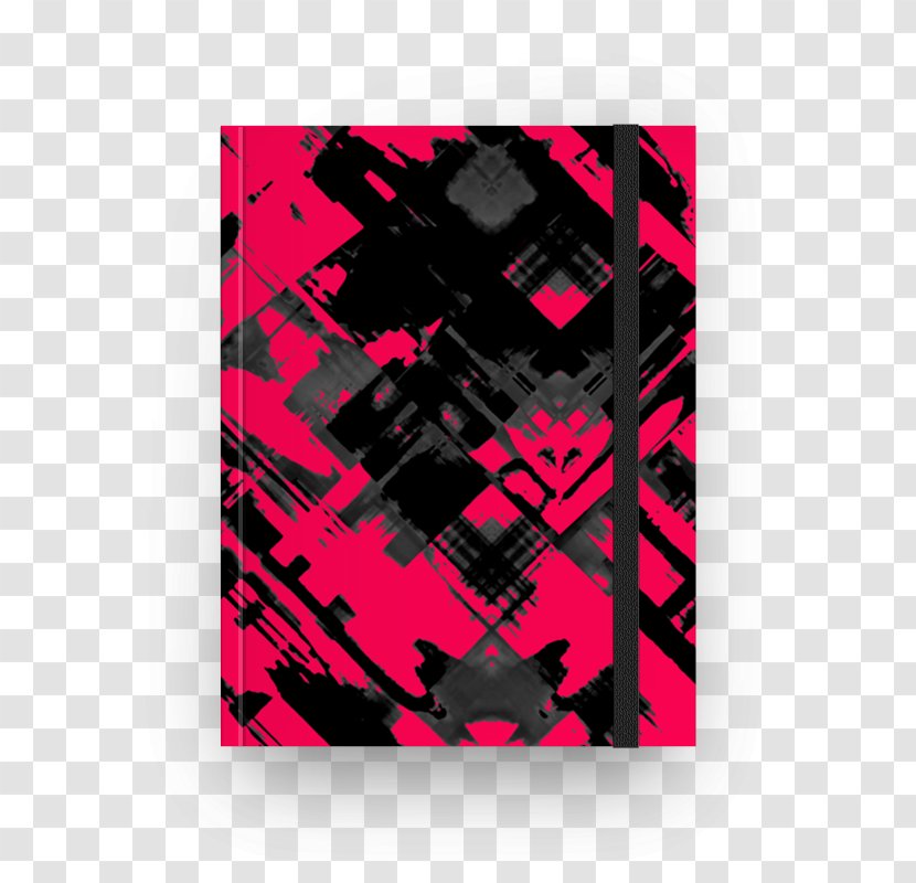 Moleskine Weekly Pocket Notebook Graphic Design Pink Pattern - Medusa Transparent PNG