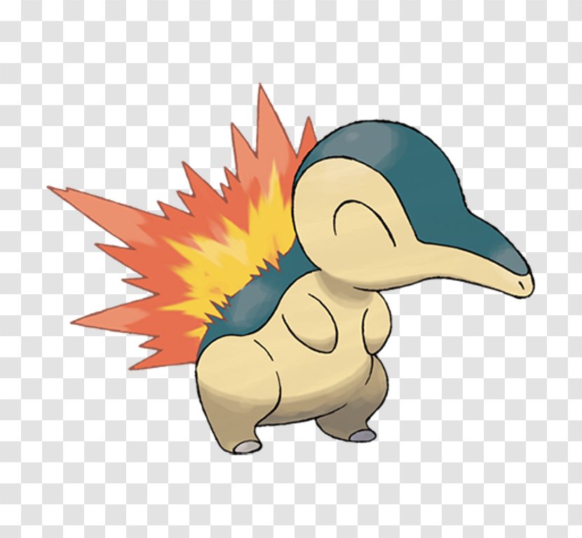 Cyndaquil Chikorita Video Games Totodile Quilava - Duck - Sign Transparent PNG