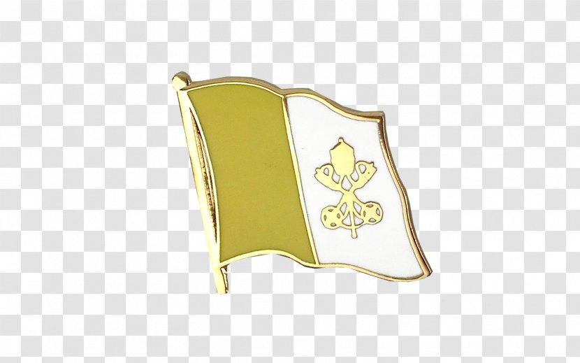 Flag Of Vatican City Italy Fahne Lapel Pin Transparent PNG