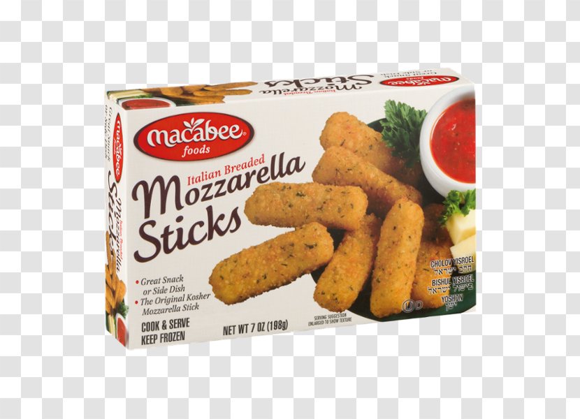 Mozzarella Sticks Breaded Cutlet Italian Cuisine Vegetarian Pizza Bagel - Appetizer Transparent PNG