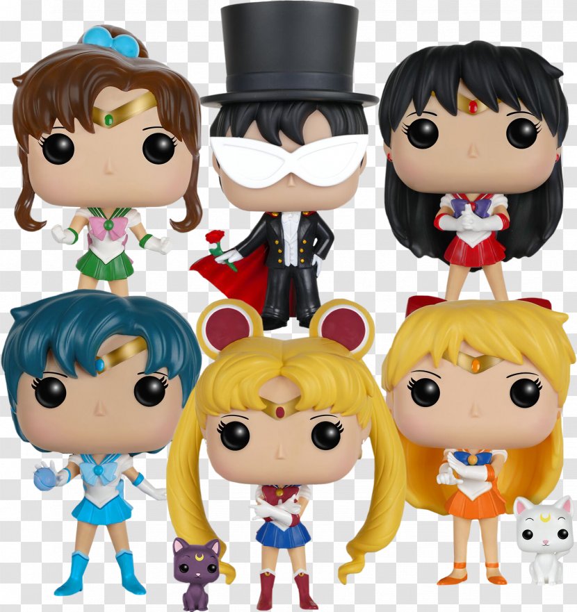 Funko Action & Toy Figures Bobblehead Sailor Moon Doll - Short Stories Vol 1 Transparent PNG