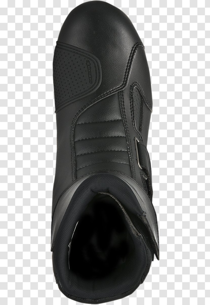 Riding Boot Shoe Alpinestars Leather - Black - Boots Transparent PNG