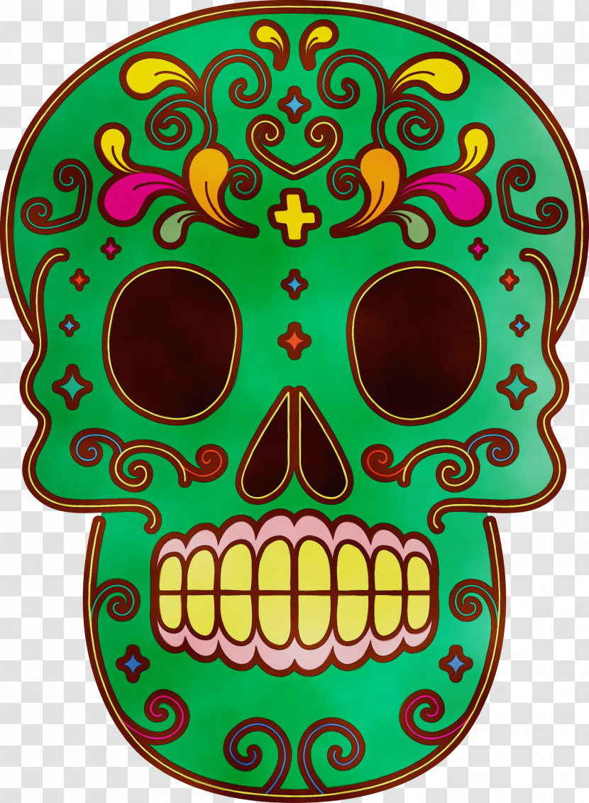 Skull Art Transparent PNG