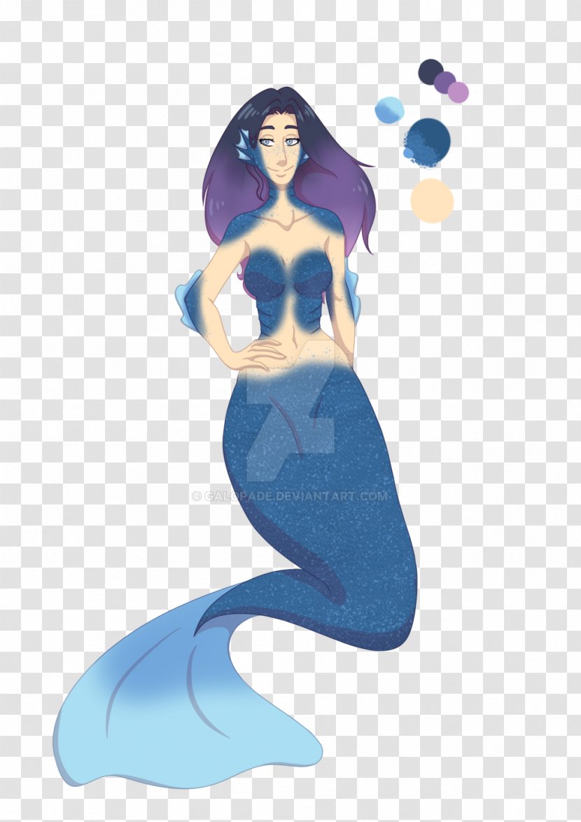 Mermaid Cartoon Beauty.m - Beauty Transparent PNG