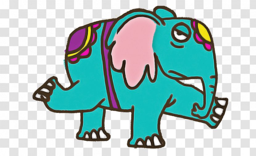 Indian Elephant - Wildlife - Cartoon Transparent PNG