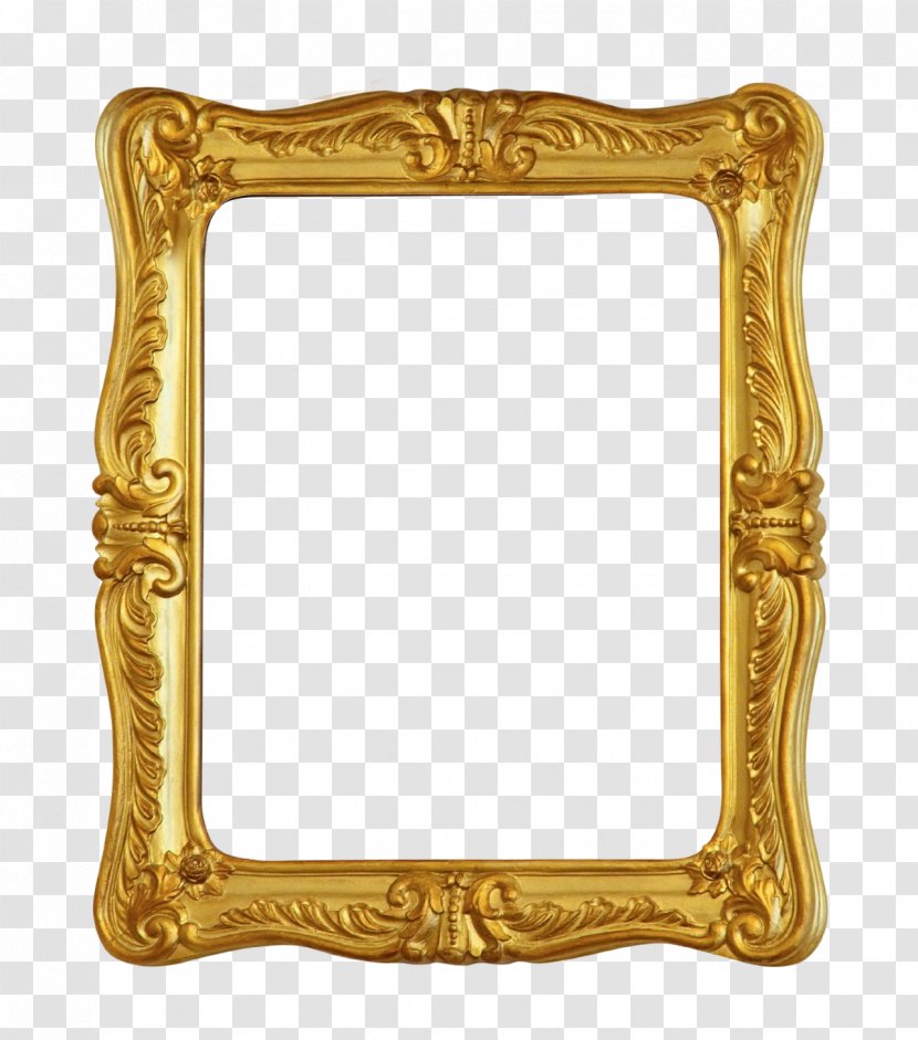 Picture Frames Borders And Gold Stock Photography Transparent PNG